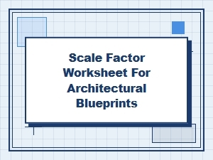 Essential Scale Factors for Architectural Blueprint Conversion