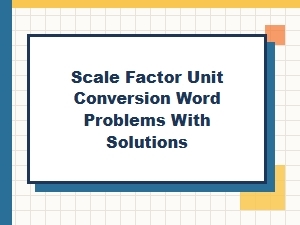 Mastering Scale Factor Conversion Word Problems